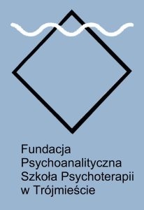 logo z rombem i falą