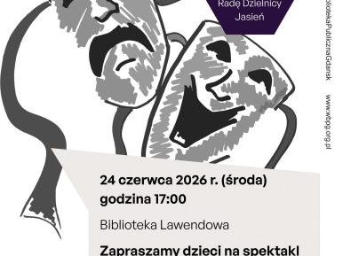plakat na wydarzenie w filii