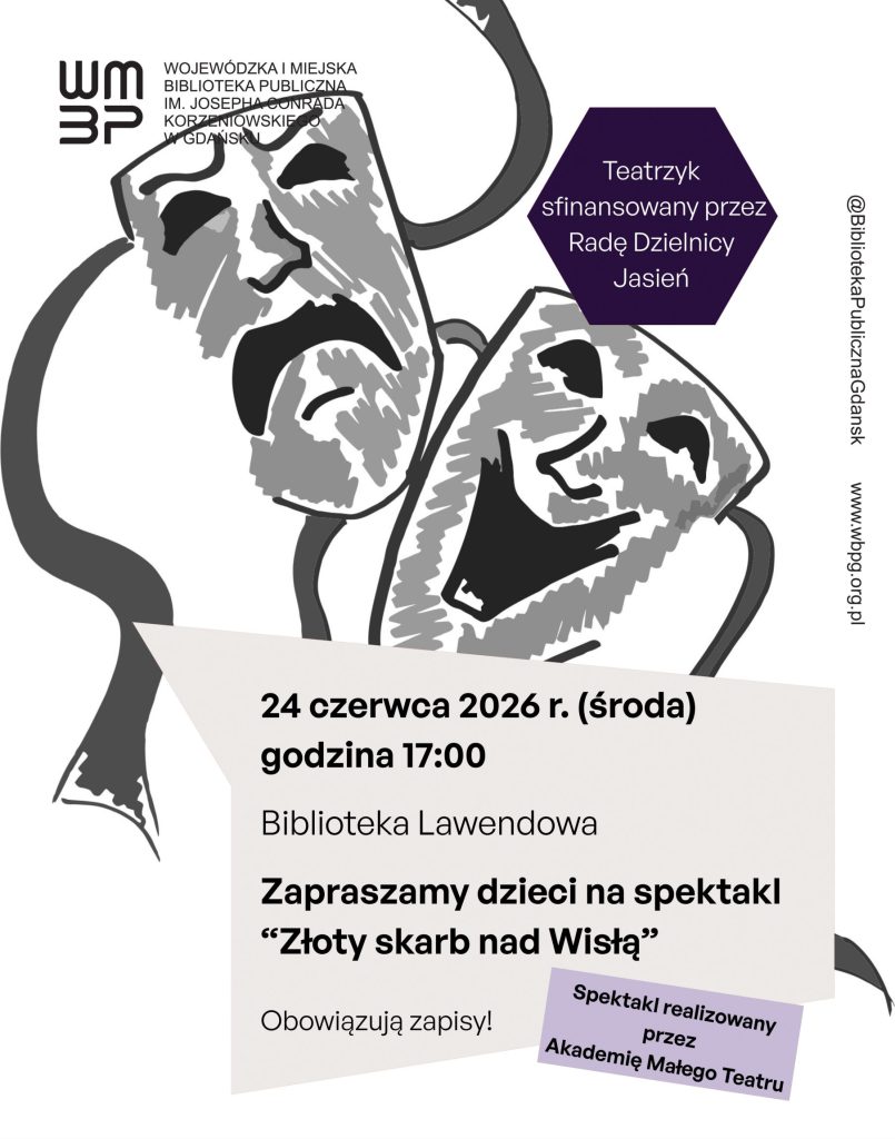plakat na wydarzenie w filii