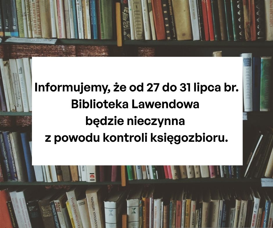 na tle książek informacja o skontrum