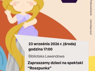 plakat o wydarzeniu w bibliotece