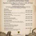 Pomorska Konferencja Genealogiczna "Pogranicza losów. Migracje na Pomorzu w XIX i XX wieku - ludzie, granice, tożsamość" - program.