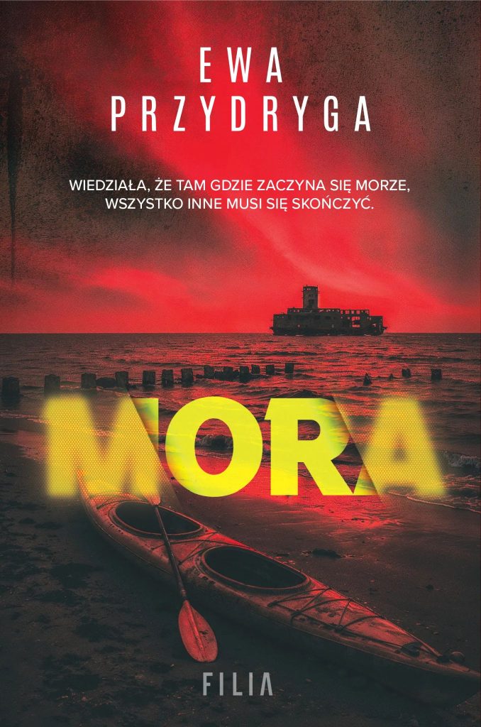 Okładka książki "Mora" autorstwa Ewy Przydrygi